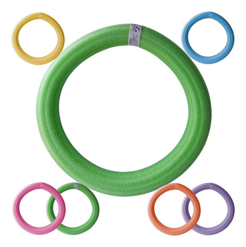 Espaguete Macarrão Boia Piscina Circular 60 Cm 3 Und