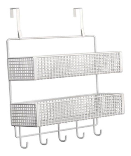 Organizador De Ganchos Para Puerta, Colgador De Puerta Con L