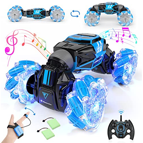 Powerextra Rc Stunt Car Toys For 6-12 Year Old Kids - Big Si