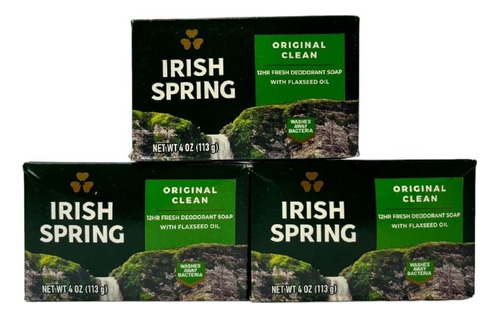 Jbsoap Jabon Irish Spring Usa Importado Original Paq X2