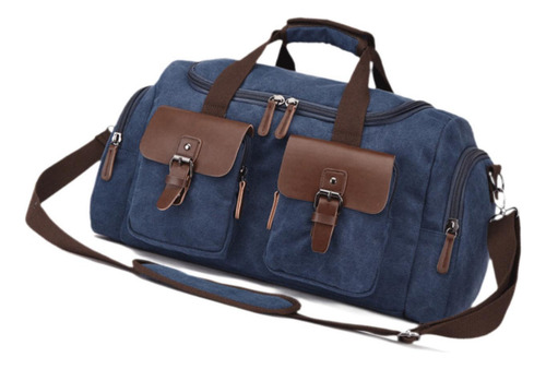 Bolso De Lona Para Hombres, Bolso De Hombro Ligero Y