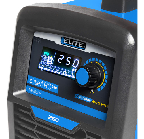 Soldadora Inverter 250a Elite Arc 250 Bivoltaje Con Cables