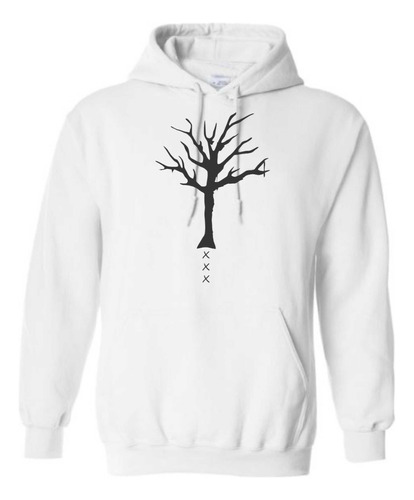 Sudadera Xxxtentation Arbol Tatuaje Con Gorro  