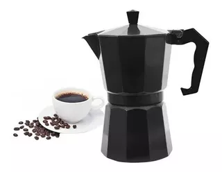 Cafetera Moka Aluminio 6 Tazas Cafe Express 300ml