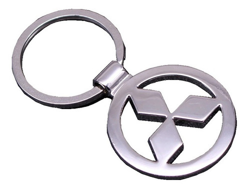 Llavero Emblema Mitsubishi Logo Metal 3d