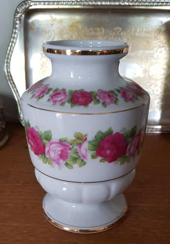 Vaso Antigo Enfeite Porcelana Ernesto & Hugo Saler Decoração