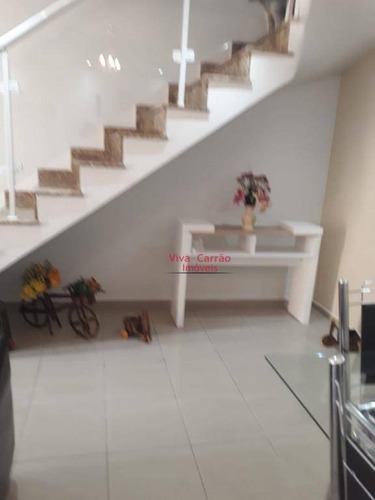 Sobrado Em Condomínio Fechado Com 3 Dormitórios ( 1 Suíte ), 3 Vagas À Venda, 92 M² Por R$ 750.000 - Mooca - São Paulo/sp - So0234