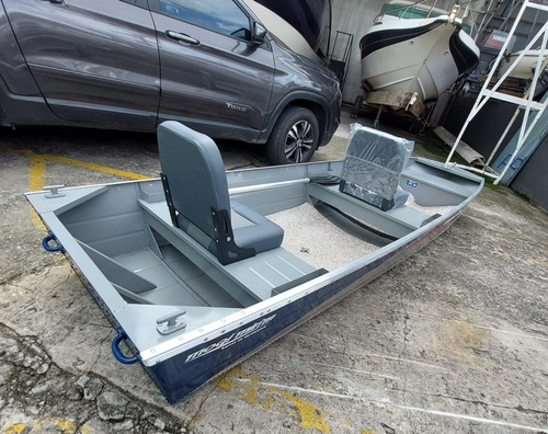 Barco Aluminio Pratico Ñ Levefort Ñ Fluvimar Poddium Nautica
