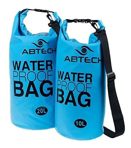 Set Impermeable De Bolsas Secas De 2 Abtech - 10 Y 20 Litros