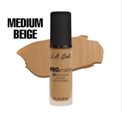 Pro Matte Hd Long Wear Matte Foundation De L.a. Girl