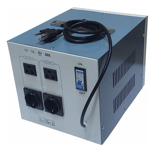 Auto Transformador 3000w 220v/110v, 3kva - Digital