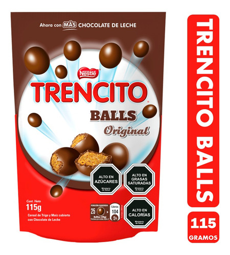 Chocolate Trencito Balls De Nestlé - Formato Doypack (115gr)