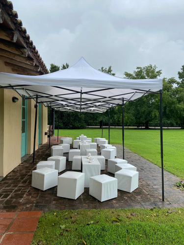 Alquiler De Gazebos,juegos De Living . Mesas Y Sillas.
