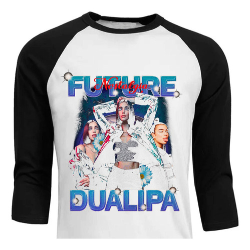 Dualipa - Cantante - Raglan - Polera