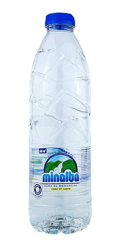 Agua Mineral Minalba 600 Ml Caja De 24 Unidades