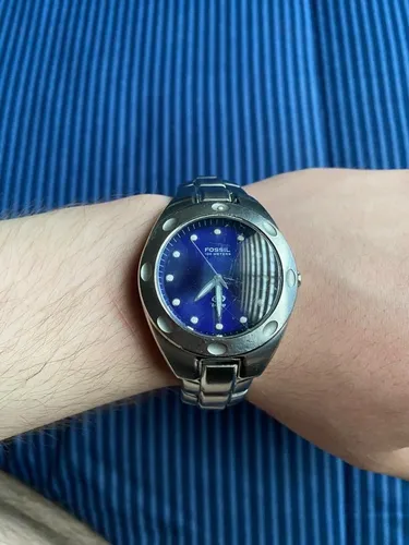 Fossil blue reloj sale