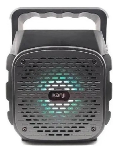 Parlante Bluetooth Portátil 15w Reales Kanji Pacha Color Negro