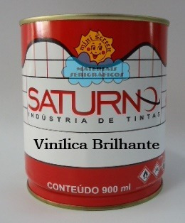 Tinta Vinílica Brilhante Azul Ultrama 900ml Saturno 4800.238