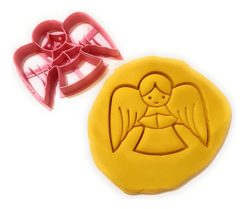 T3d - Cortador De Galletas De Ángel, Apto Para Pasteles, Gal