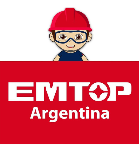 Sierra Multicortadora Oscilante Emtop Total + Accesorios Color Azul Y Rojo Frecuencia 50