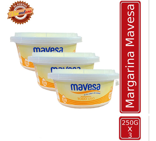 Mantequilla Mavesa 250g X 3 - g a $36