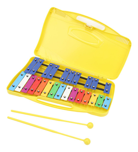 Xilófono Musical Profesional De Aluminio De 25 Notas For Ni