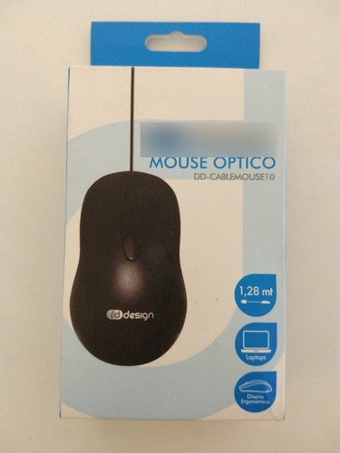 Imagen 3 de 4 de Mouse Óptico Design Con Cable Dd-cablemouse10