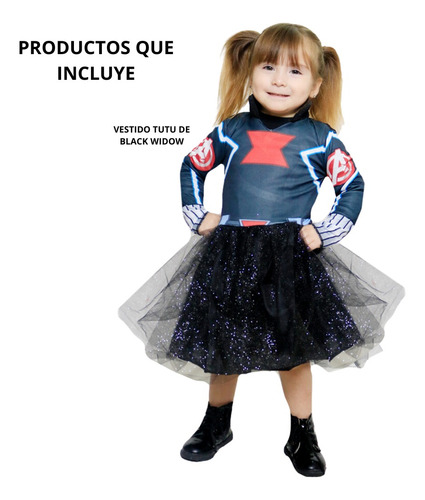 Disfraz Con Licencia Black Widow Fantasy Ruz