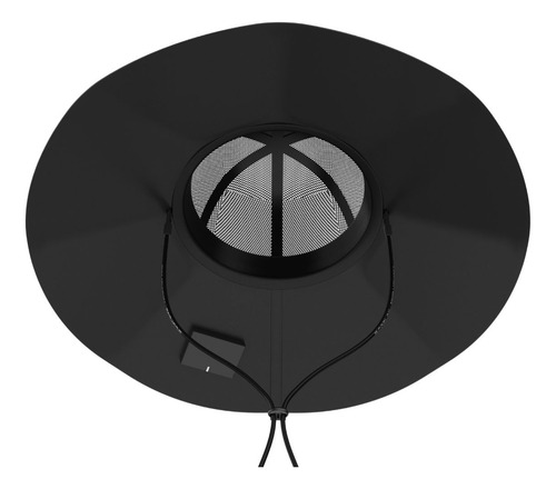 Sombrero Plegable Con Panel Solar Ecoflow Powerhat 12w Upf50 Negro L-xl Lisa