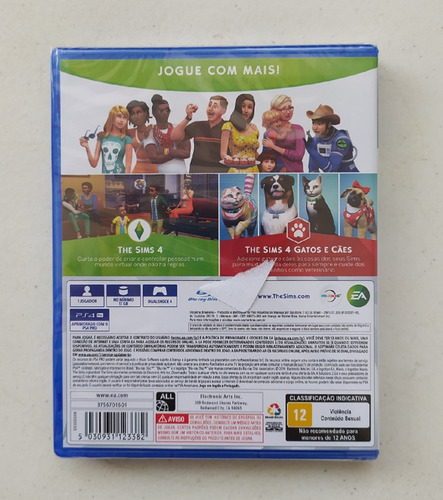 Jogo The Sims 4 Ps4 Mídia Física Novo Lacrado Playstation 4