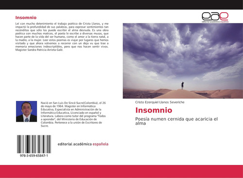 Libro: Insomnio: Numen Cernida, Poema Que Acaricia El Alma (