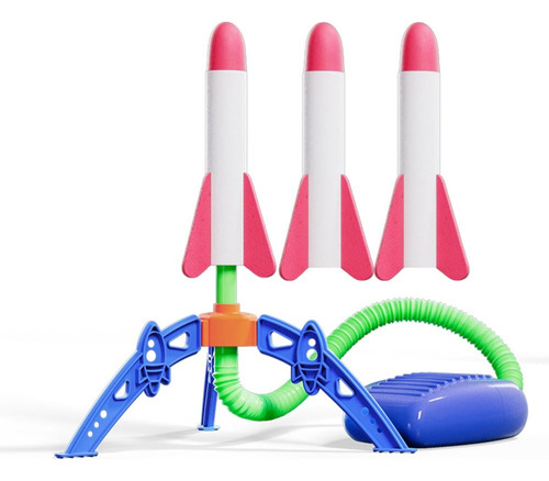 Cohetes De Espuma Voladores Air Stomp Rocket Air Prensed Par