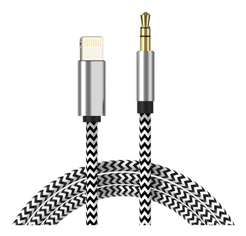 Cable Auxiliar Para iPhone Lightning A 3.5mm Car Aux Cable