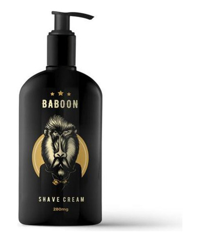 Creme De Barbear Baboon 280mg - Hidrata E Amolece Fios