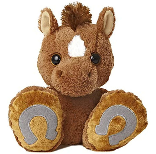 Aurora World Taddle Toes Trots Horse Plush 10 Tall