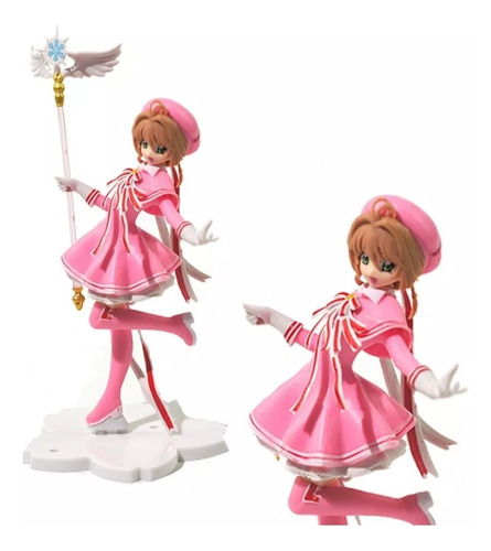 Figura Sakura Kinomoto - Sakura Card Captor 15cm Importado 