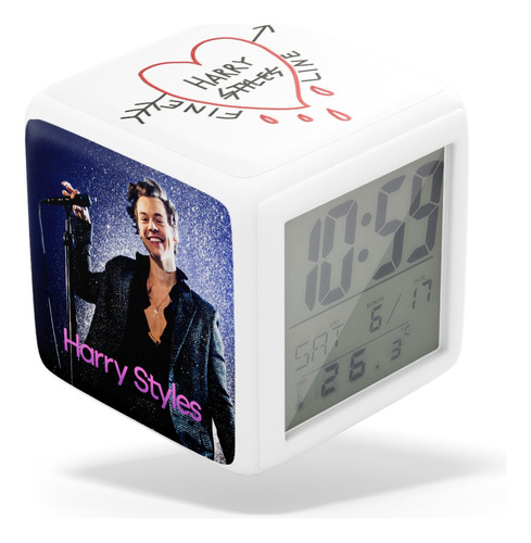 Reloj Despertador Multiluces - Harry Styles