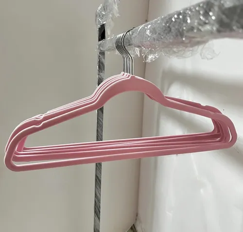 Ganchos Rosados Terciopelo