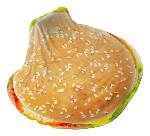 Manta De Hamburguesa, Manta De Franela Acogedora Para 180cm