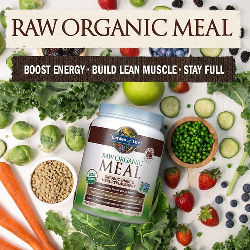 Shake Comida Completa Organico Garden Of Life Eg P19 Sabor Chocolate