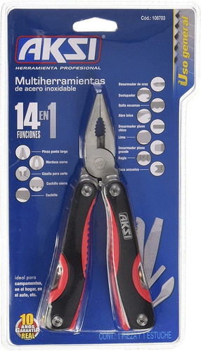 Multiherramientas Aksi® 14 En 1 