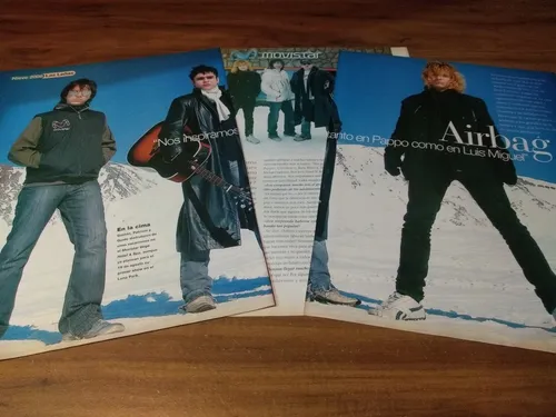 (o099) Airbag * Clippings Revista 3 Pgs * 2006 (Usado)