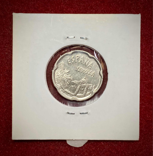 Moneda 50 Pesetas España 1990 Km 852 Expo 92 Juan Carlos 1 (Usado)
