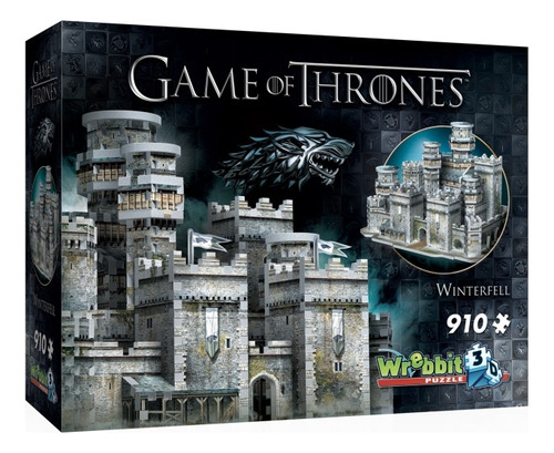 Winterfell Puzzle 3d Game Of Thrones - Wrebbit3d