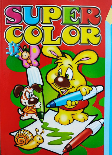 Libro Infantil De Coloreo 40 Dibujos Diferentes -globalchile