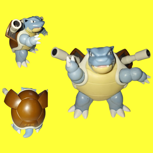 Pokemon Blastoise Figura Deluxe De Batalla 2019 Sin Misiles