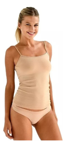 Mora Musculosa Lycra Con Bretel Raso 1733