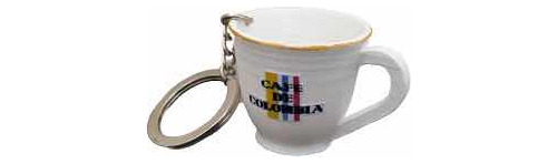 Llavero Taza De Café Colombiano