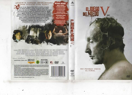 El Juego Del Miedo 5 - Dvd Original - Buen Estado