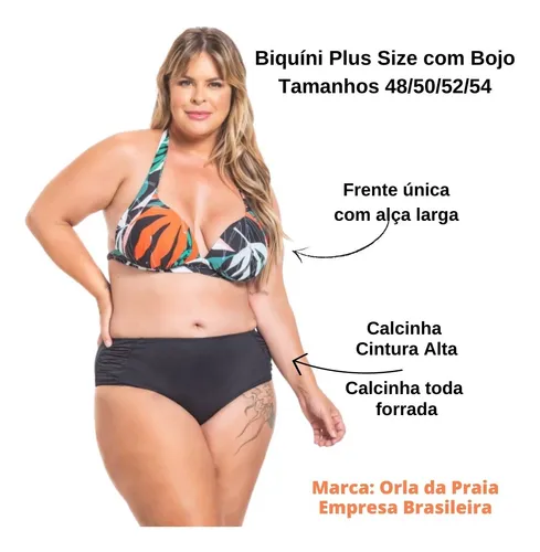 Daluz plus size moda praia 2025